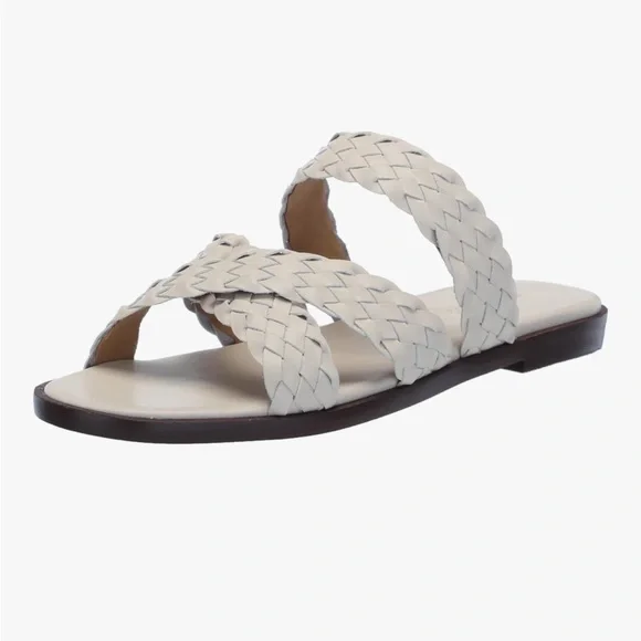 Madewell Trace X-Band Slide Sandal in Ecru 8 - Picture 6 of 9
